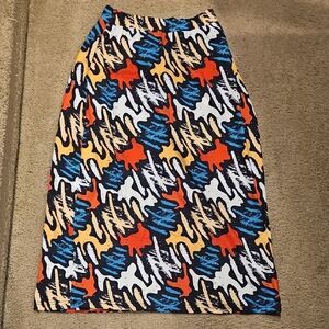 Vibrant Athletic Skirt